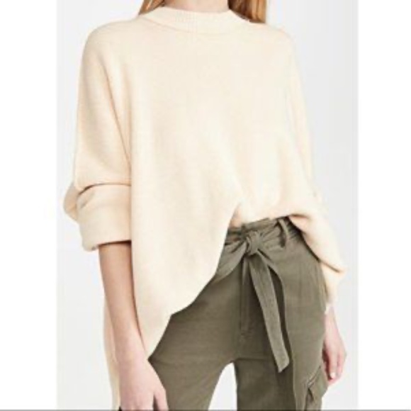 Free People Sweaters - New with tags Free People Street Fair Tunic Ivory Combo Small